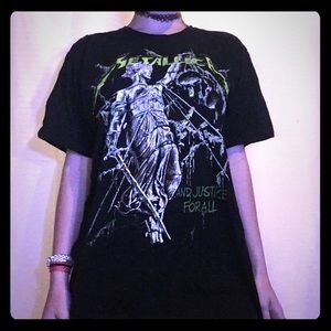 metallica t shirt